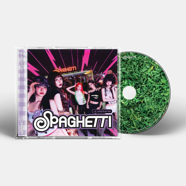LE SSERAFIM - Single CD SPAGHETTI