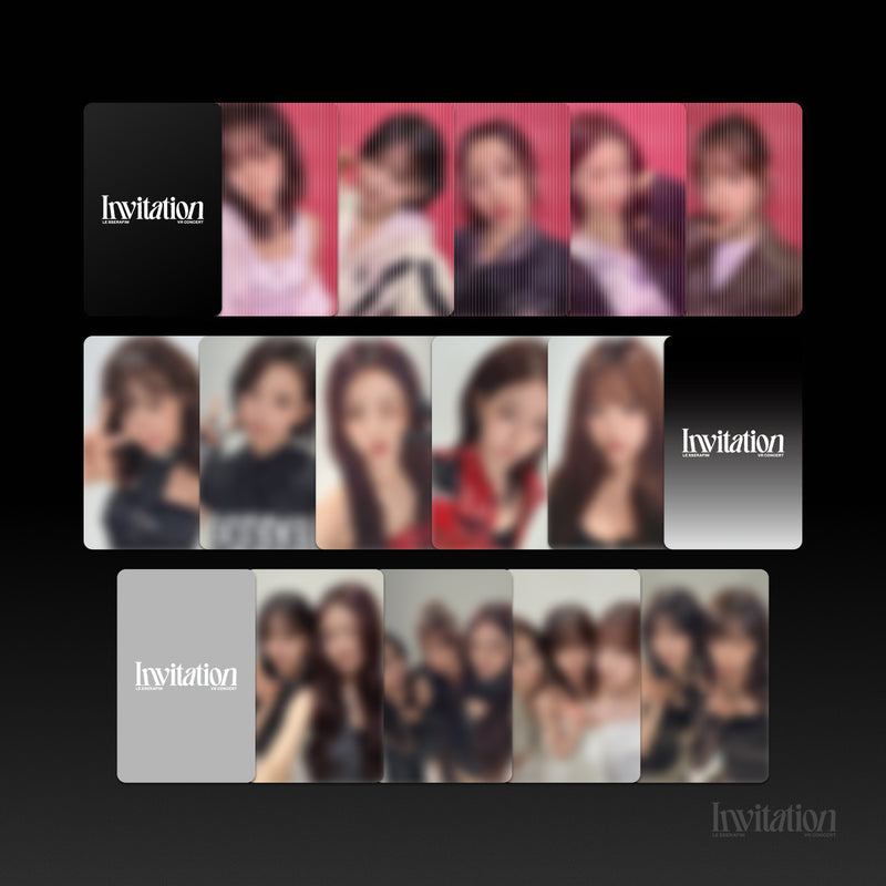 [PRE-ORDER] LE SSERAFIM - VR Concert Merch LENTICULAR PHOTOCARD PACK