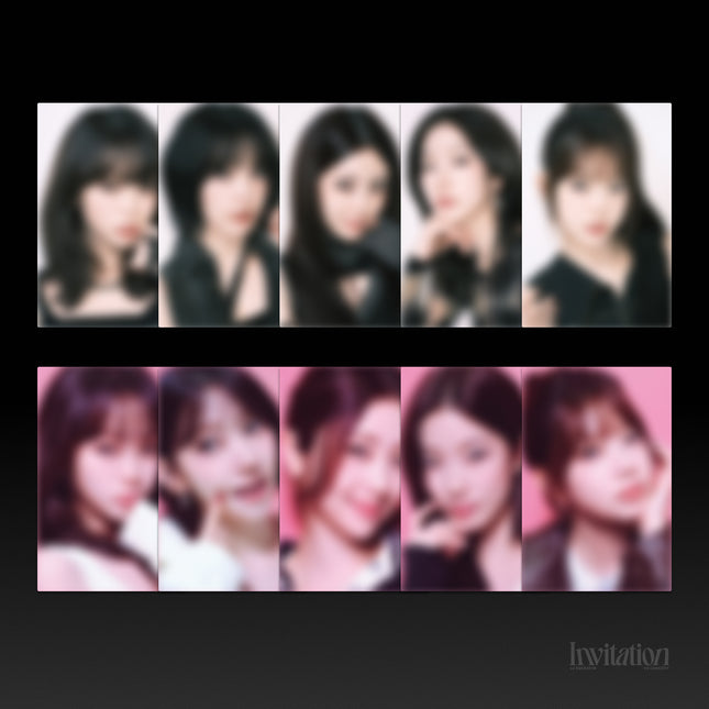 LE SSERAFIM VR Concert Merch Photo Postcard Set Invitation