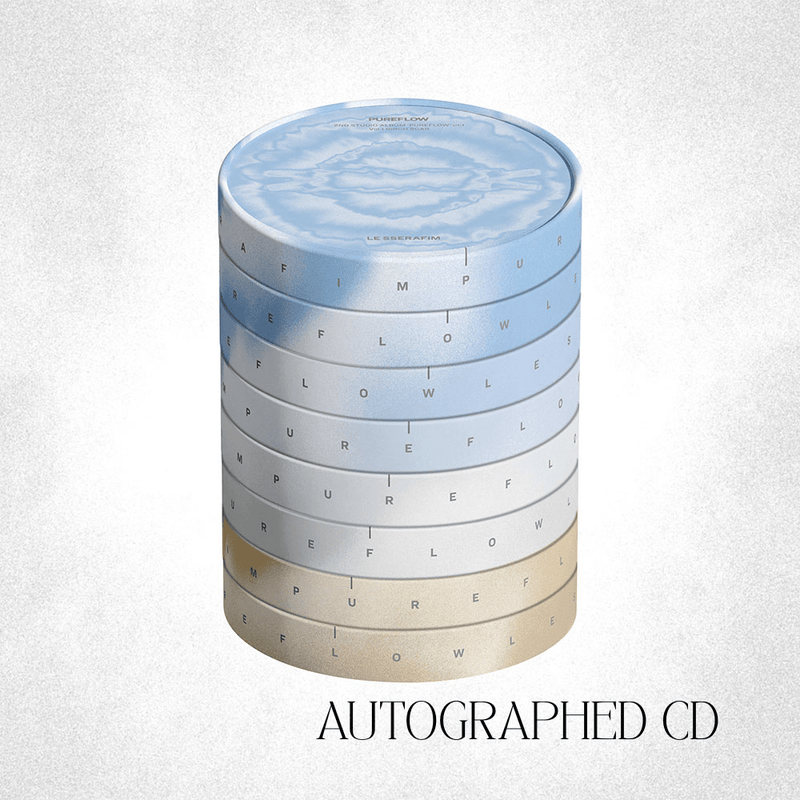 [AUTOGRAPHED] LE SSERAFIM - 2nd Studio Album PUREFLOW PT.1 [Photobook Ver.]