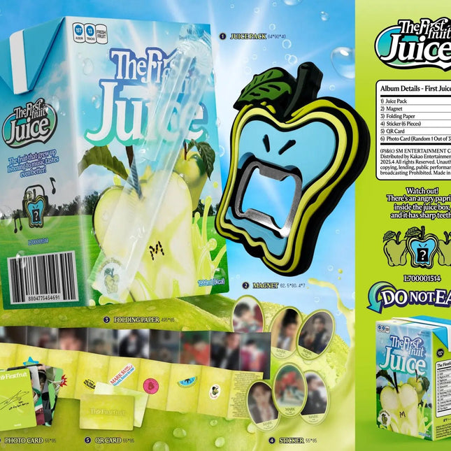 Mark the firstfruit fruit juice