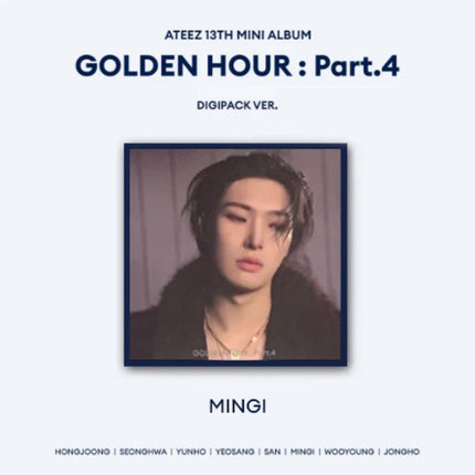 ateez golden hour part 4 digipack version member mingi