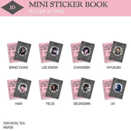 stray kids do it pop up mini sticker book, stray kids do it pop up merch, skz mini sticker book, stray kids sticker book, stray kids do it merch, skz do it pop up, kpop exchange stray kids
