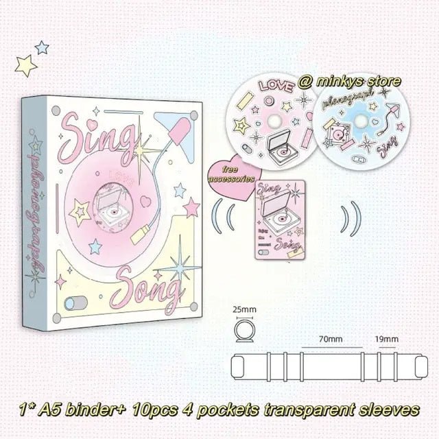 KPOP Idol A5 Photocard Binder Book Photo Card Holder Kpop Exchange KPOP Idol A5 Photocard Binder Book Photo Card Holder Kpop Exchange