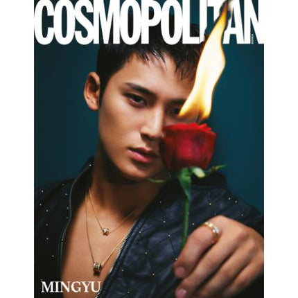 Seventeen Mingyu Cosmopolitan Magazine pre-order