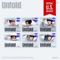 Monsta X 3rd English Album UNFOLD Digipak Version Pop Up Exclusive SET