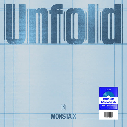 MONSTA X UNFOLD Vinyl pre-order USA, MONSTA X UNFOLD LP record, MONSTA X UNFOLD vinyl 2026, MONSTA X UNFOLD pop-up exclusive vinyl, MONSTA X vinyl record pre-order, MONBEBE MONSTA X UNFOLD vinyl, MONSTA X UNFOLD pop-up exclusive photocard vinyl, buy MONSTA X vinyl USA