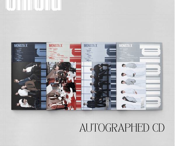 AUTOGRAPHED] MONSTA X UNFOLD Photobook Ver. | Signed Album | 4