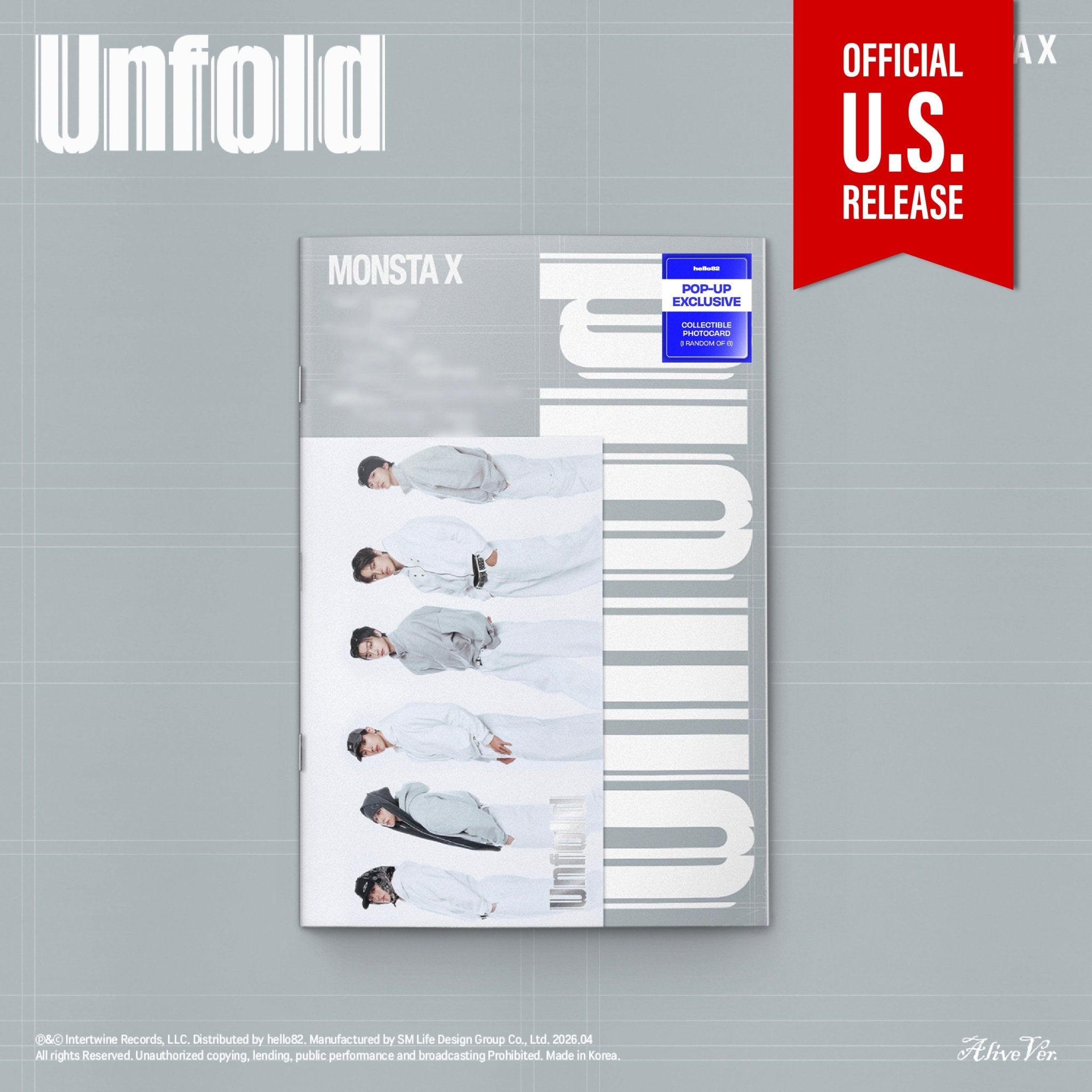 NTX Album OVER TRACK MAGAZINE Ver. Photobook + Pre Order Benefits - K-POP BolsVos