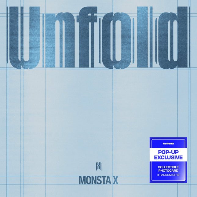 MONSTA X UNFOLD Photobook pre-order USA, MONSTA X UNFOLD Heartbreak Ver, MONSTA X UNFOLD Thirst Ver, MONSTA X UNFOLD Heal Ver, MONSTA X UNFOLD Alive Ver, MONSTA X UNFOLD pop-up exclusive photocard, MONSTA X UNFOLD 2026 pre-order, MONBEBE MONSTA X UNFOLD photobook