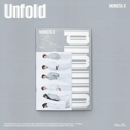 Monta X 3rd full album unfold photobook version Alive Version