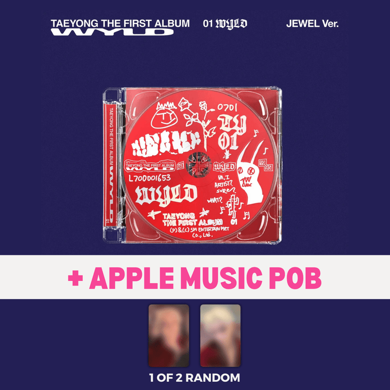 [PRE-ORDER] NCT TAEYONG - 1st Full Album WYLD [Jewel Case Ver.] + POB