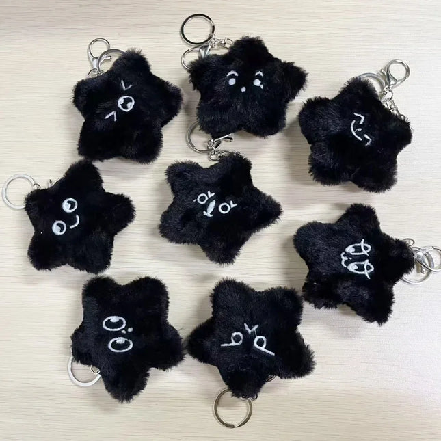NCT 127 BLACK STARFISH DOLL KEYRING
