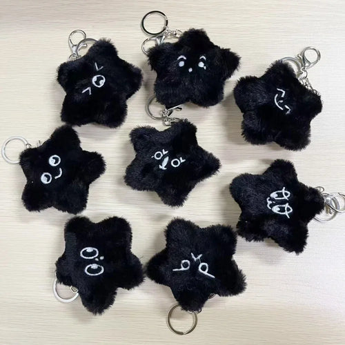 NCT 127 BLACK STARFISH DOLL KEYRING