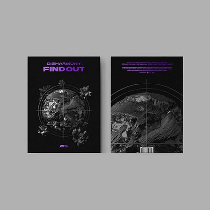p1harmony find out Disharmony 3rd Mini Album Turn Out Version