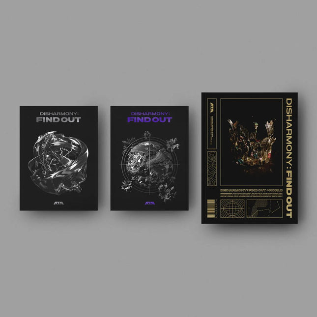 p1harmony find out Disharmony 3rd Mini Album Set