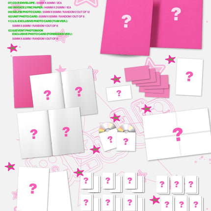 P1Harmony BLOW UP Photobook V3 82EVENT Exclusive packshot – contents incl. YUM Ver. and 82EVENT FORBIDDEN Ver. photocards