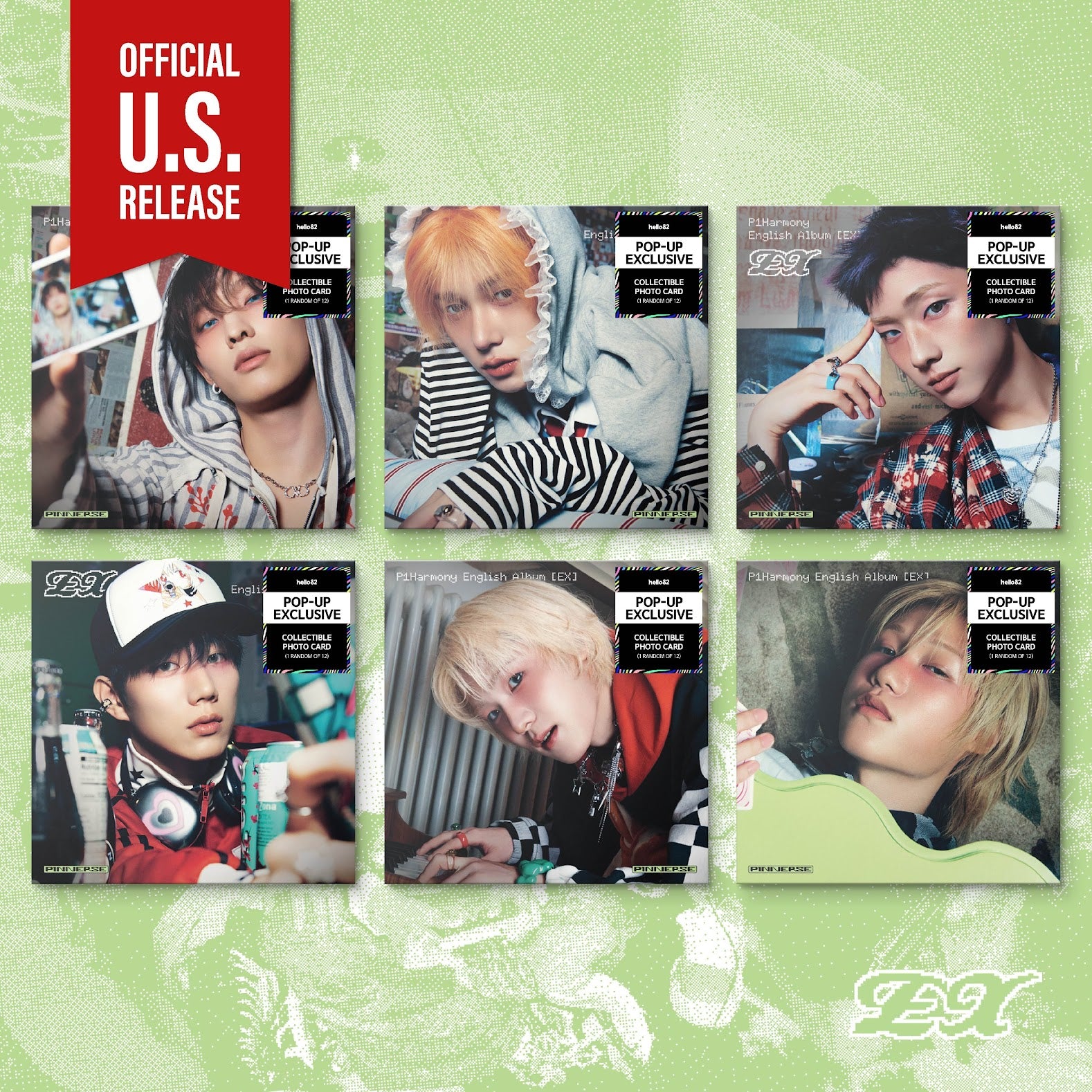 P1Harmony EX Collection | Signed Albums, POP-UP Exclusives