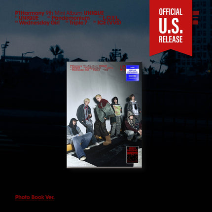 P1Harmony 9th Mini Album UNIQUE, P1Harmony UNIQUE Photobook Ver, P1Harmony UNIQUE POP-UP exclusive, buy P1Harmony UNIQUE album USA, P1Harmony 2026 comeback album pre-order, P1Harmony UNIQUE kpop exchange