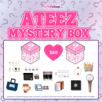 Ateez Mystery Box $60