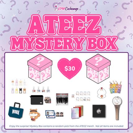 Ateez Mystery Box $30