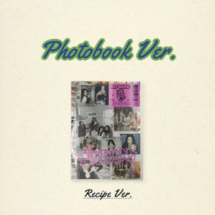 Red Velvet 11th Mini Album the reve festival 2022 birthday photobook version Recipe Version