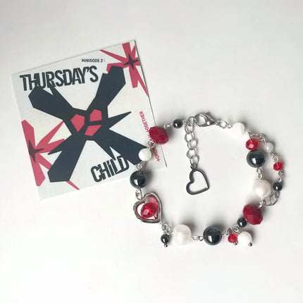 TXT Thursday's Child Handmade Beaded Bracelet