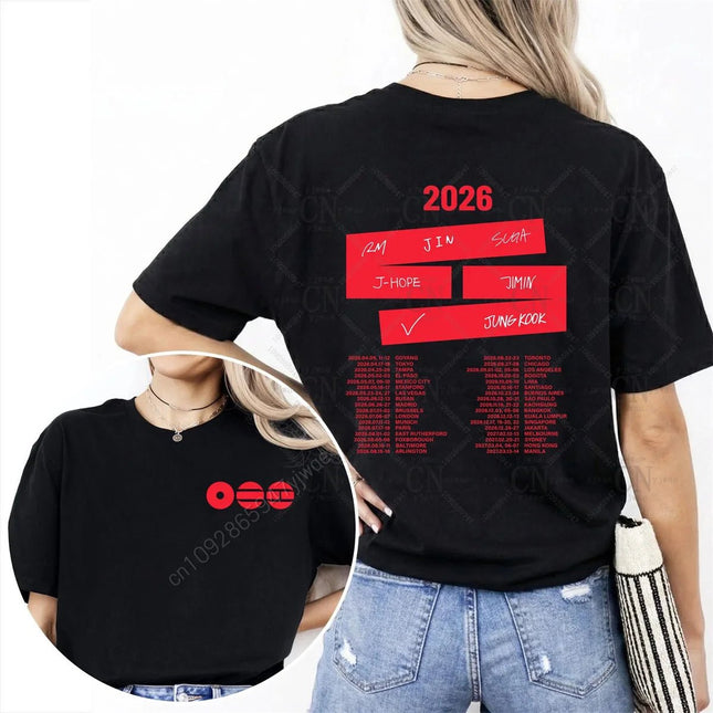 BTS ARIRANG 2026 World Tour Shirt – Kpop Exchange