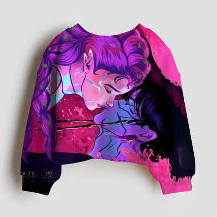 Kpop Demon Hunter HUNTRIX Hoodies for Kids