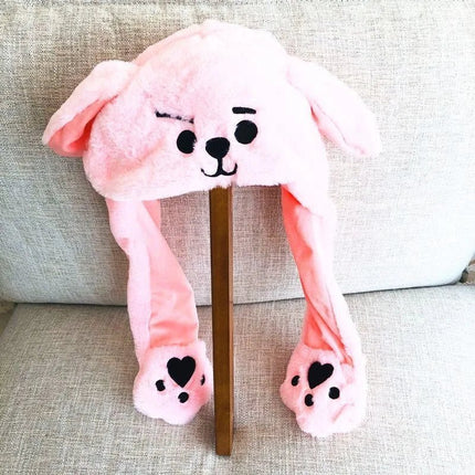 BTS BT21 Plush Hat Ear Protection Scarf