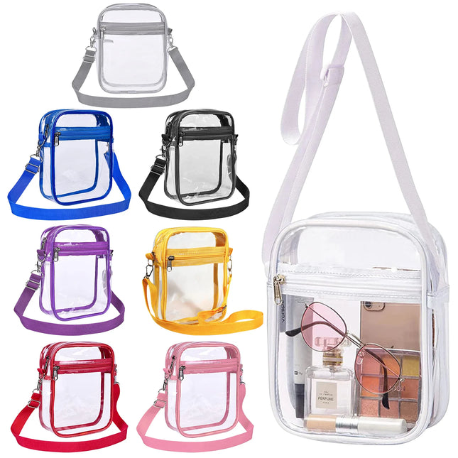 Kpop PVC Concert Transparent Clear Crossbody Bag