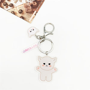 (G)I-DLE Character Pendant Keychain