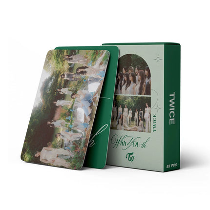 TWICE With You-th New Green Version Photo Cards (55 Cards)