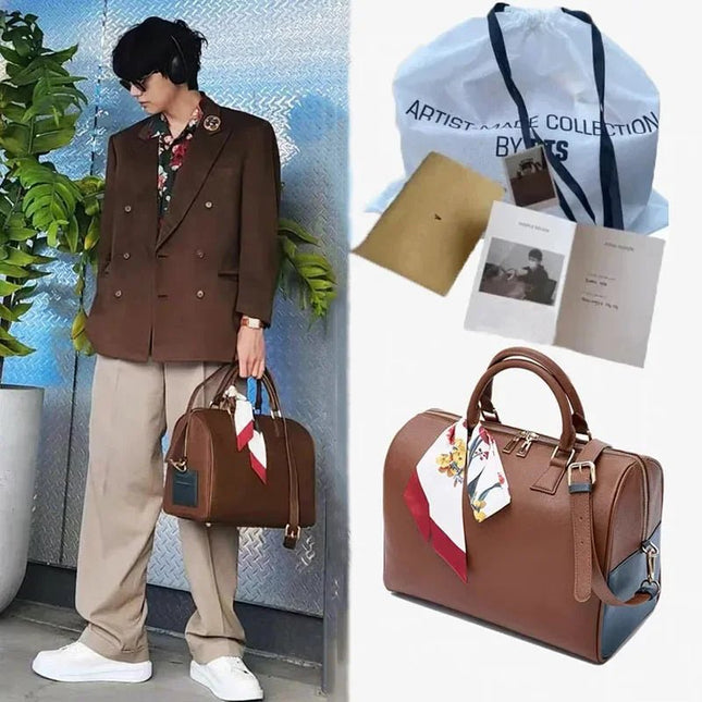 BTS V Mute Boston Bag – Kpop Exchange BTS V Mute Boston Bag – Kpop Exchange