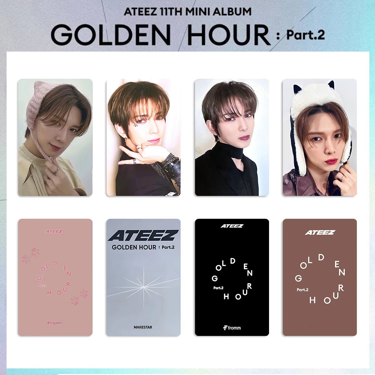 ATEEZ GOLDEN HOUR: Part.2 Photo Cards – Kpop Exchange ATEEZ GOLDEN HOUR: Part.2 Photo Cards – Kpop Exchange
