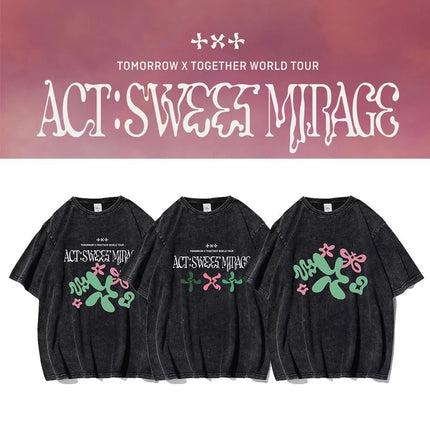 TXT Act: Sweet Mirage LOVESICK Washed T-Shirt