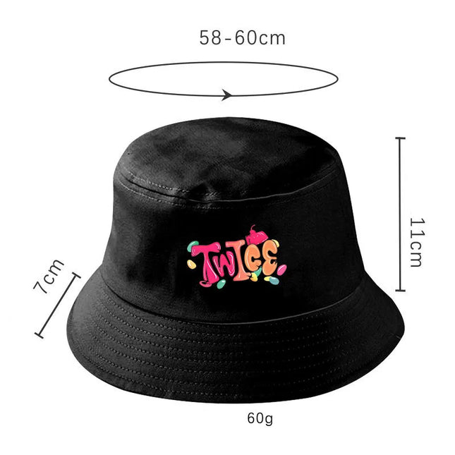 TWICE Jelly Logo Bucket Hats
