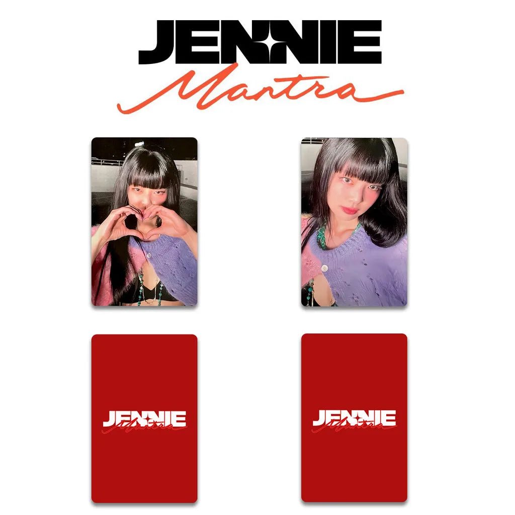 JENNIE Mantra Photocard set /tshirts 未開封 JENNIE Mantra JENNIE Mantra Photocard set /tshirts 未開封 JENNIE Mantra
