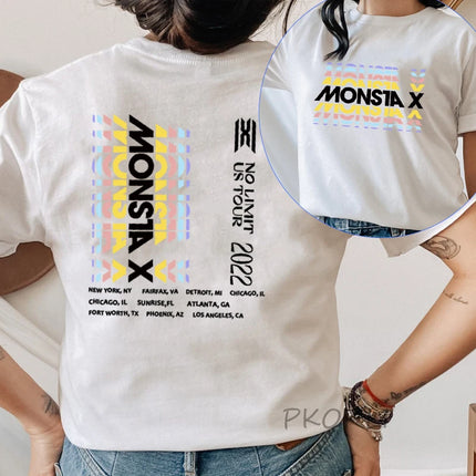 MONSTA X The No Limit Tour Merch T-shirt