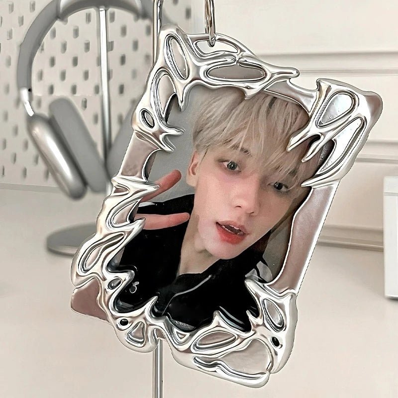 Kpop Idol Photocard Holder Frame Photo Display Stand