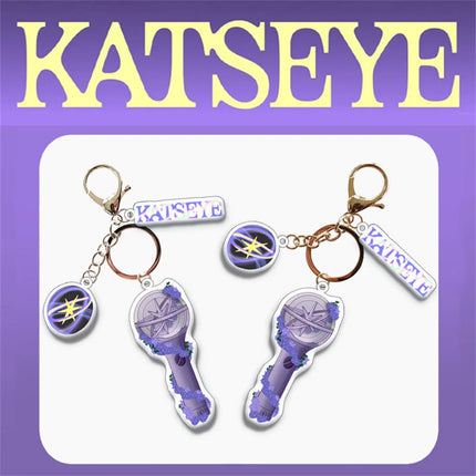 KATSEYE Lightstick Keychain 3pcs/Set