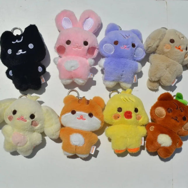 ATEEZ ANITEEZ IN TREASURE Plush Doll Keychain 10CM