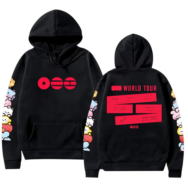 BTS Arirang Album Tour Graphic Print Hoodie