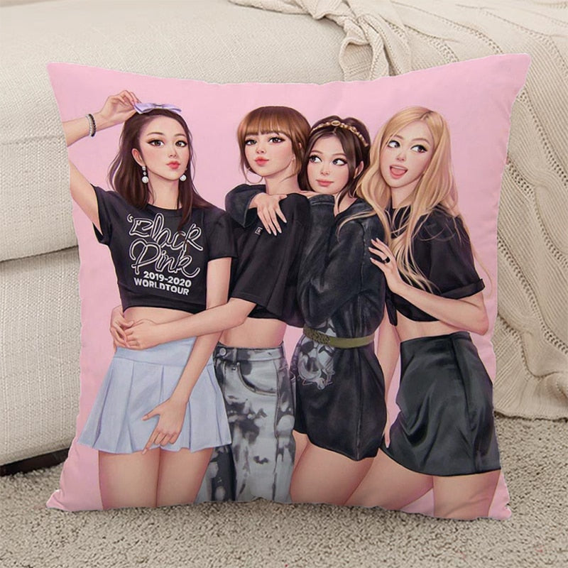 BLACKPINK Bed Cover Pillowcase