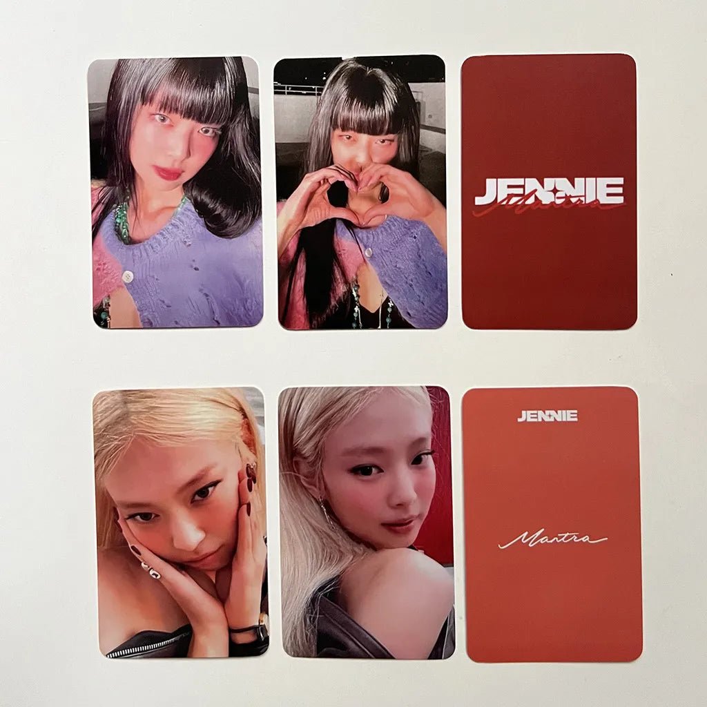 JENNIE Album MANTRA MCD Photocards – Kpop Exchange JENNIE Album MANTRA MCD Photocards – Kpop Exchange