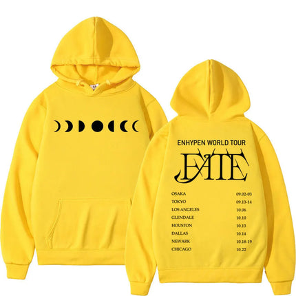 ENHYPEN Band FATE World Tour Print Hoodie