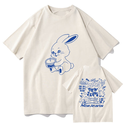 New Jeans Bunnies Cotton Tees