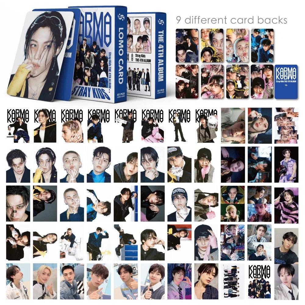Stray Kids KARMA 4th Album Photocards (55 cards) – Kpop Exchange Stray Kids KARMA 4th Album Photocards (55 cards) – Kpop Exchange