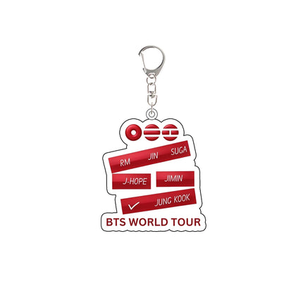BTS ARIRANG WORLD TOUR Acrylic Keychain