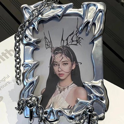 Kpop Idol Photocard Holder Frame Photo Display Stand